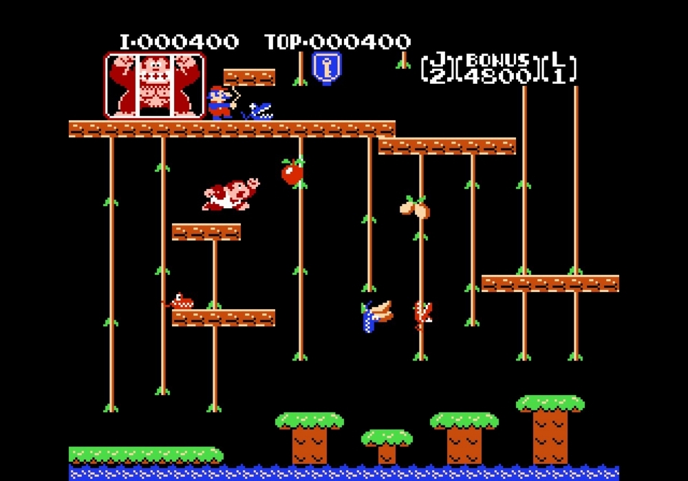 ファミコンソフト ドンキーコング ドンキーコングJR算数レッスン』ファミコンソフト｜人気のレトロ