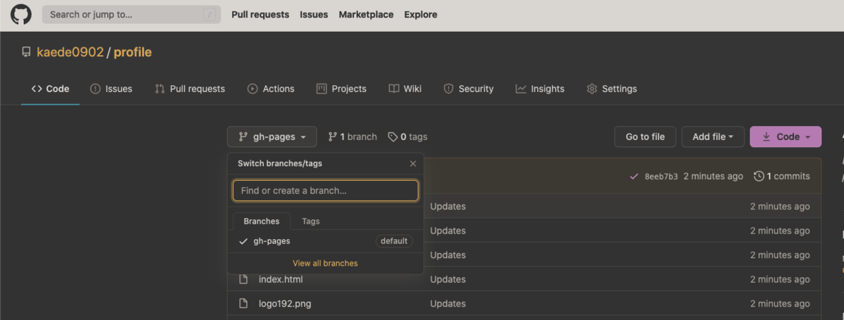 create-react-app (CRA) を GitHub Pages (gh-pages) に載せる手順 - KAEDE Hack blog