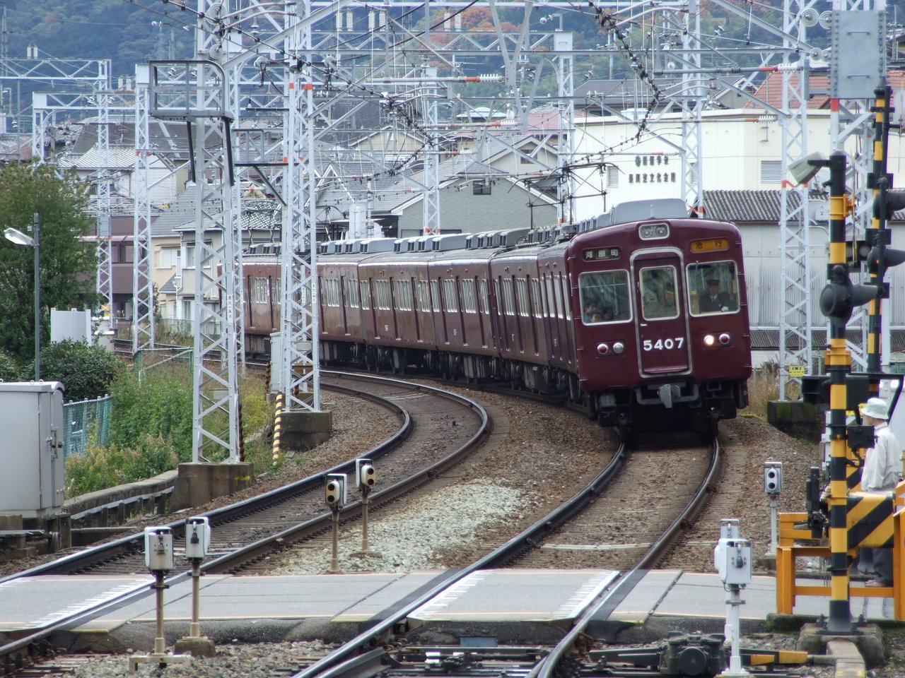 阪急５３００系＠長岡天神