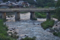 [碓氷川][一級河川][利根川水系][夕暮れ][増水]碓氷川