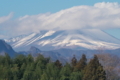 [浅間山][冠雪][雲][冬空][青空]浅間山