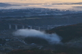 [集落][朝霧][霧雲][山里][丘陵]集落