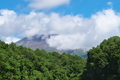 [浅間山][浅間][夏空][高原][信濃追分]浅間山