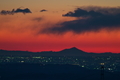 [筑波山][夜景][夜明け][朝焼け][菅原]筑波山