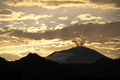 [浅間山][夕暮れ][夕焼け][丸山坂][五料]浅間山