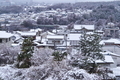 [宿場町][街並][家並][雪][新堀]宿場町