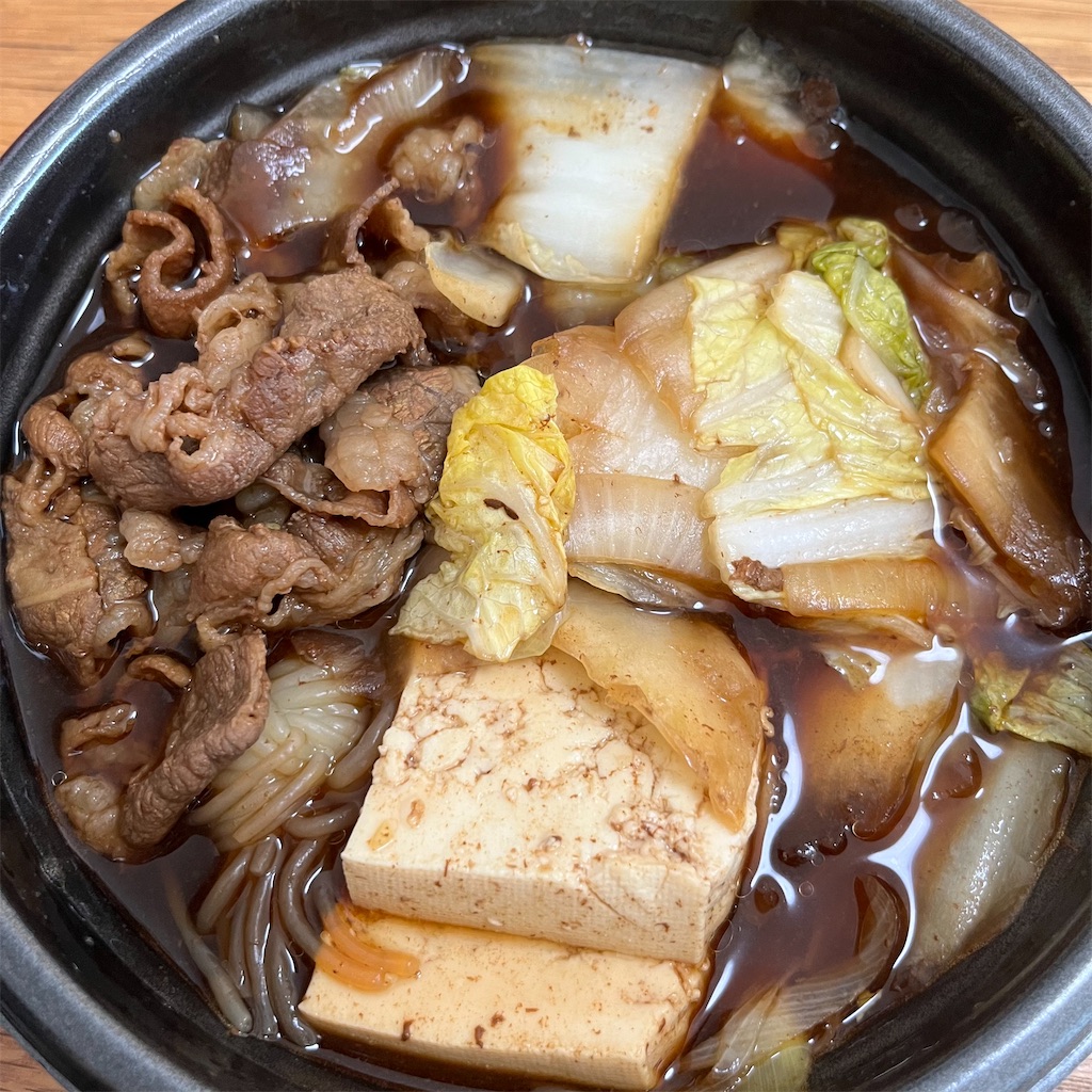 国産牛鍋（すき焼き）レシピ