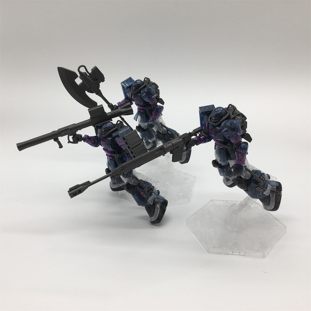 HG 高機動型ザクII 劇場限定 リミテッドクリアVer. - Outer Rim