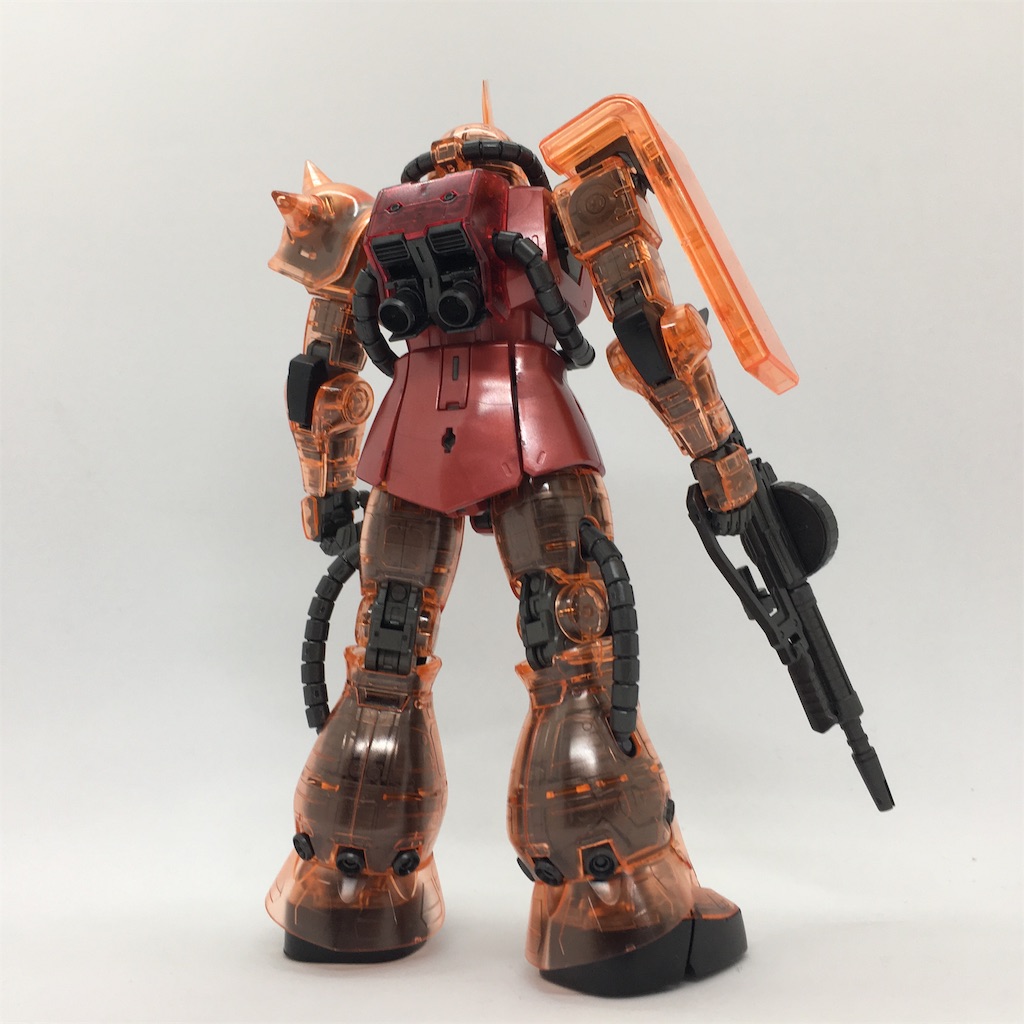 MG シャア専用ザク Ver.2.0 ソリッドクリア/スタンダード