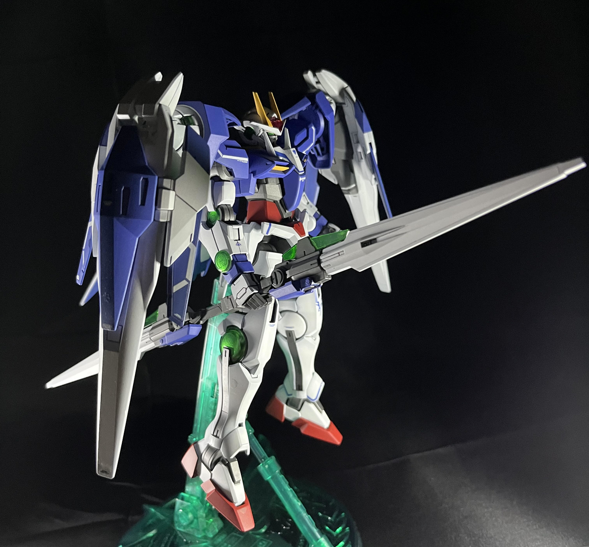 1/100 ダブルオーライザー】昔作ったガンプラを全塗装して