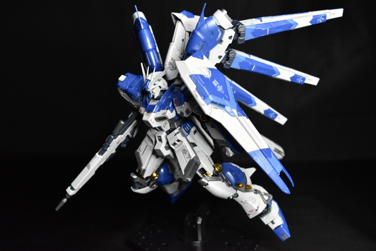 RG 1/144 Hi-νガンダム チタニウムフィニッシュ】レビュー - ガンプラ