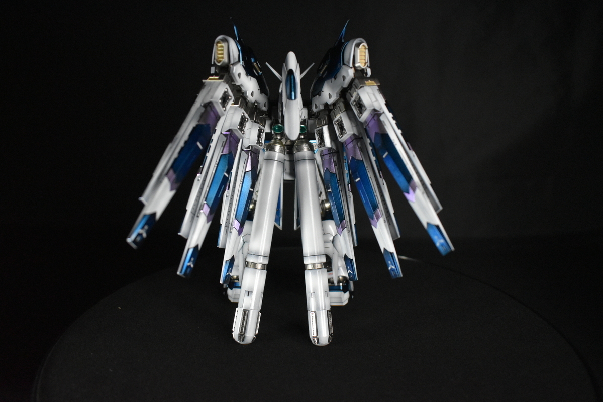 RG ハイニューガンダム　【ガンプラ塗装完成品】 RG Hi-νガンダム 完成編 : デンデロの消失