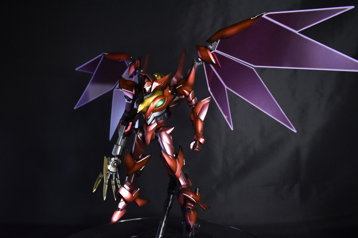 【甲縛式オーバーソウル 黒雛】紅蓮聖天八極式 改造 全塗装 完成品 改造ガンプラ 甲縛式オーバーソウル 黒雛】紅蓮聖天八極式 改造 全塗装 完成品