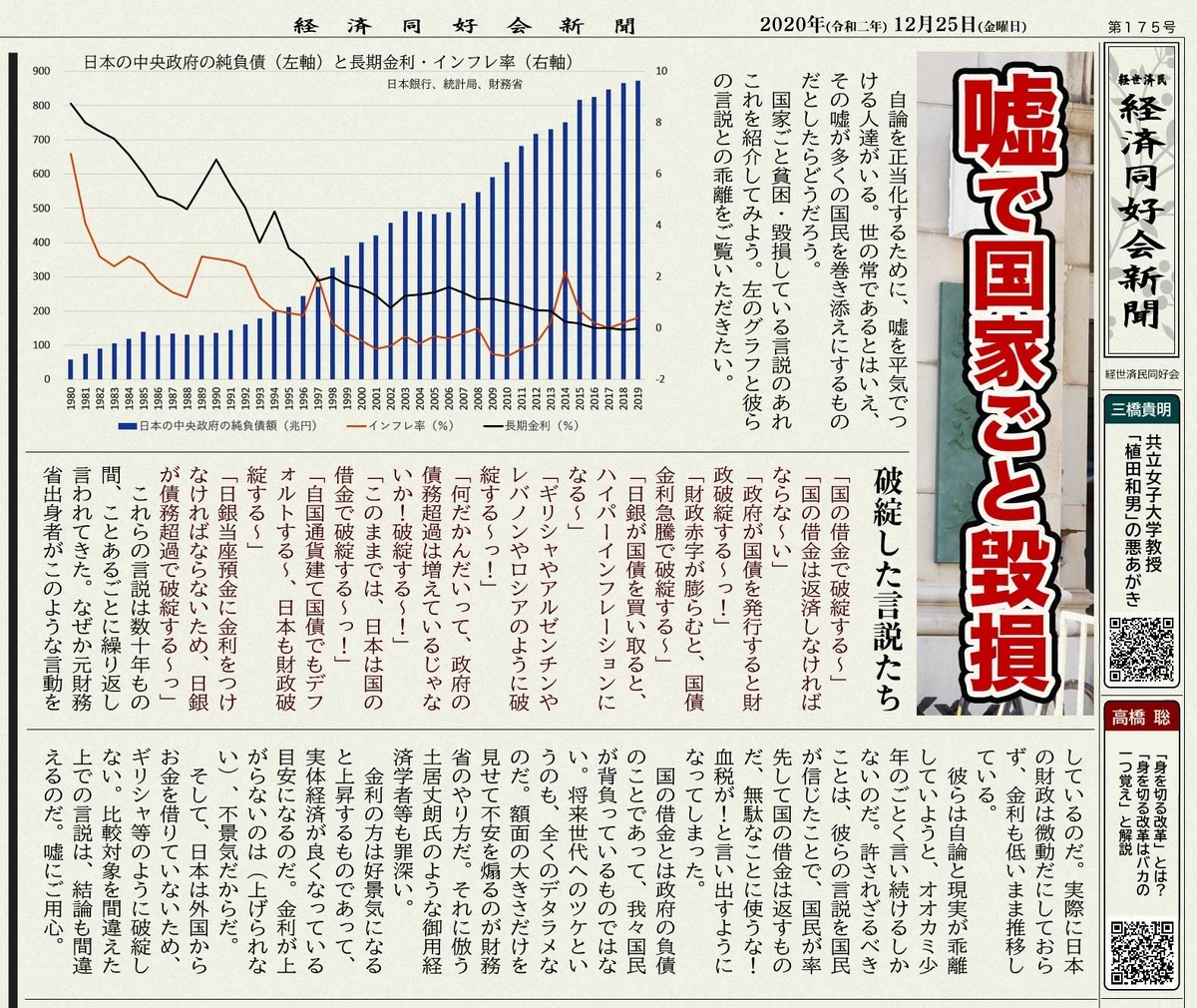 嘘で国家ごと毀損