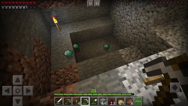 マイクラbe日記6日目 ダイヤを求めてブランチマイニング けいすけのマイクラbe日記