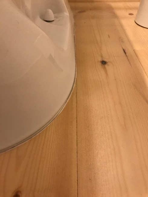 カット面の隙間