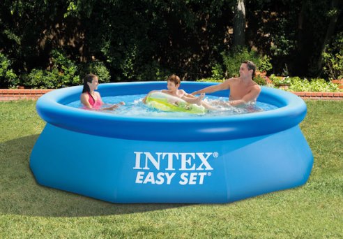 #INTEX EASY SETプール➀