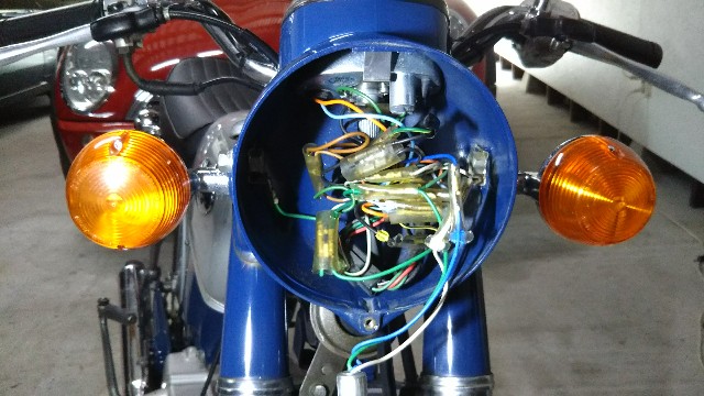 メーター照明(イルミネーション)のLED化!!! [ベンリィ50s、CD50