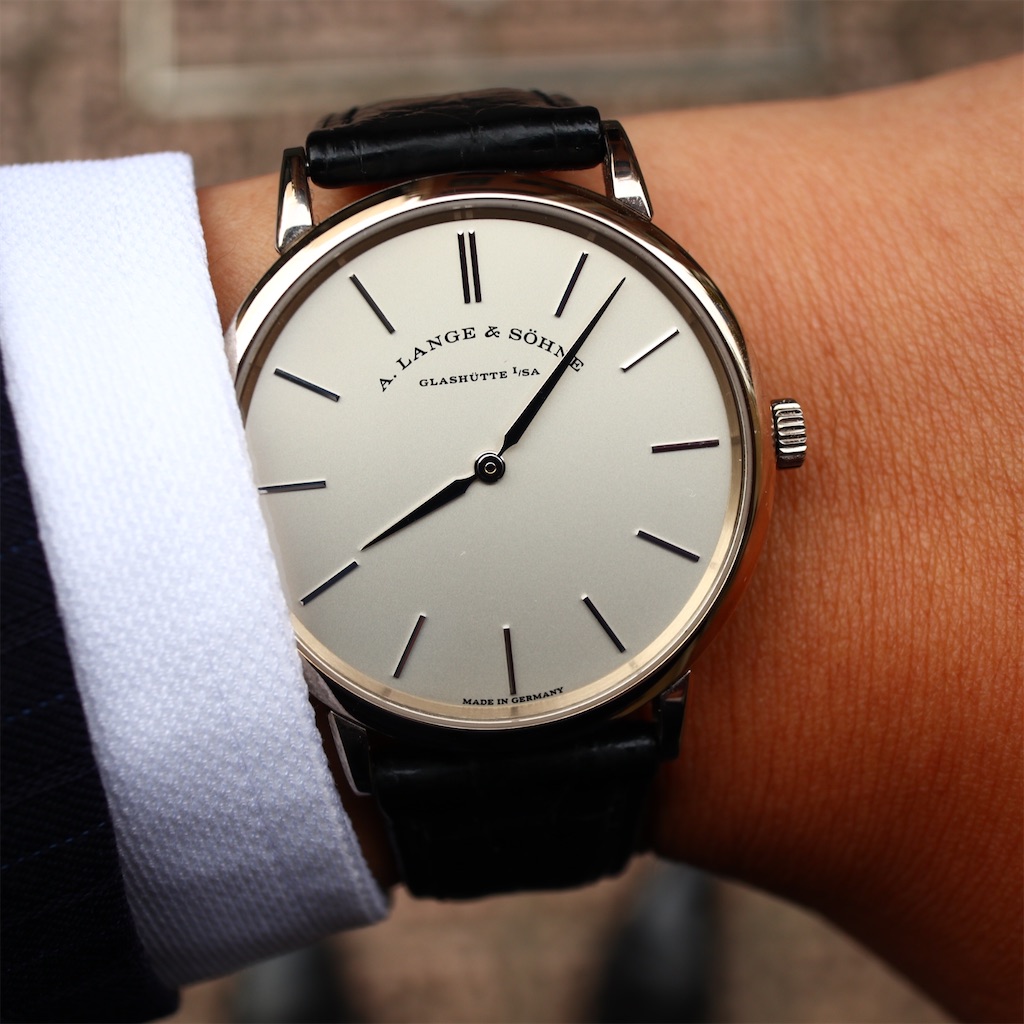 A.Lange & Sohne サクソニアフラッハの購入1年半レビュー【レビュー