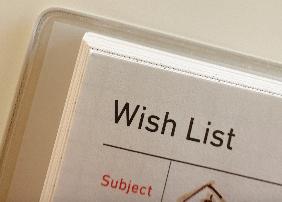 wish list for 2025