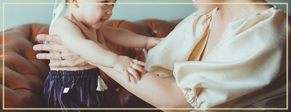 赤ちゃんとママ