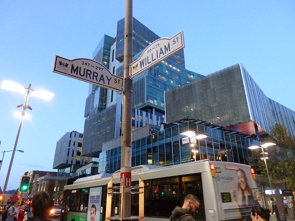 ウイリアムSTとマレーSTの交差点