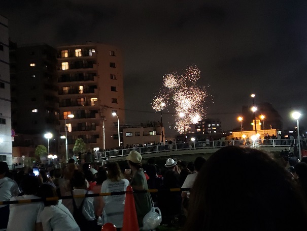 隅田川花火大会の花火