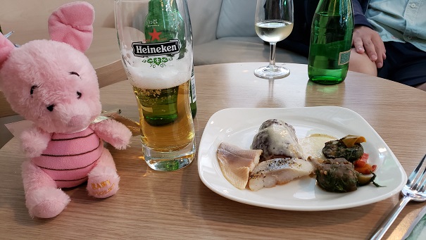 ハイネケンとニシンのオイル漬け