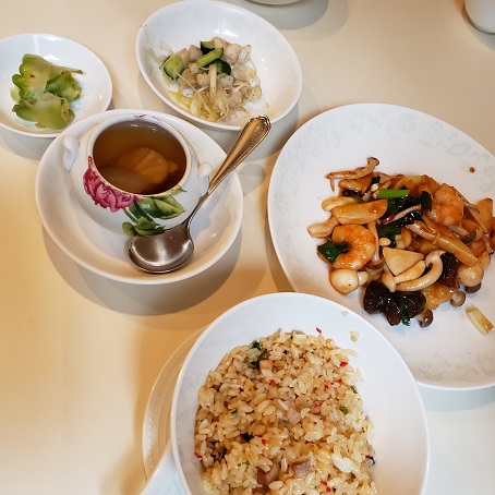 フーシャンのランチ