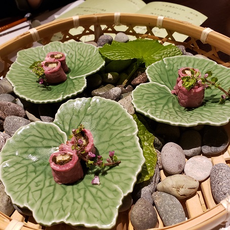 ローストビーフの先付