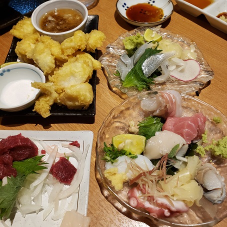お刺身やてんぷらなど