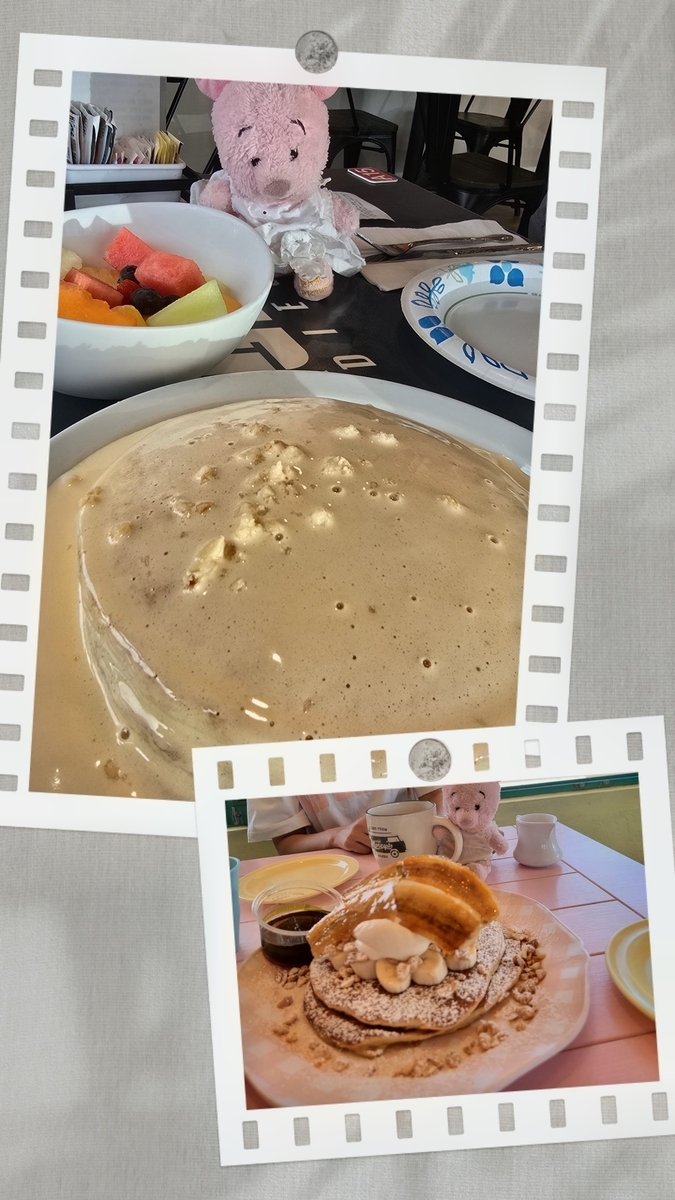 マカダミアソースのパンケーキが食べたくてBoots&Kimo'sへ。で、ハワイ