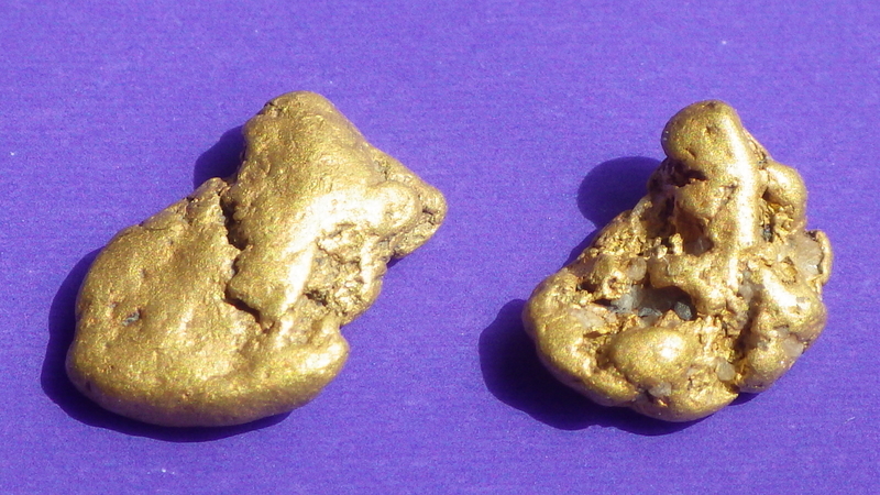 砂金見比べ - 砂金に魅せられて！金狼の日々