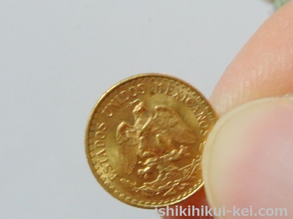 メキシコ 2ペソ金貨