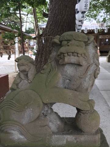 大原神社の狛犬