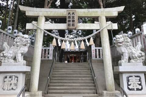 千葉県習志野市・大宮大原神社の鳥居