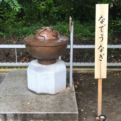 星宮神社の撫でうなぎ