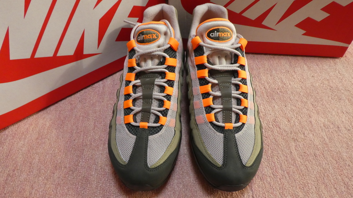 エアマックス95が届きました(*^▽^*) NIKE ナイキ AIRMAX95 OG STRING 