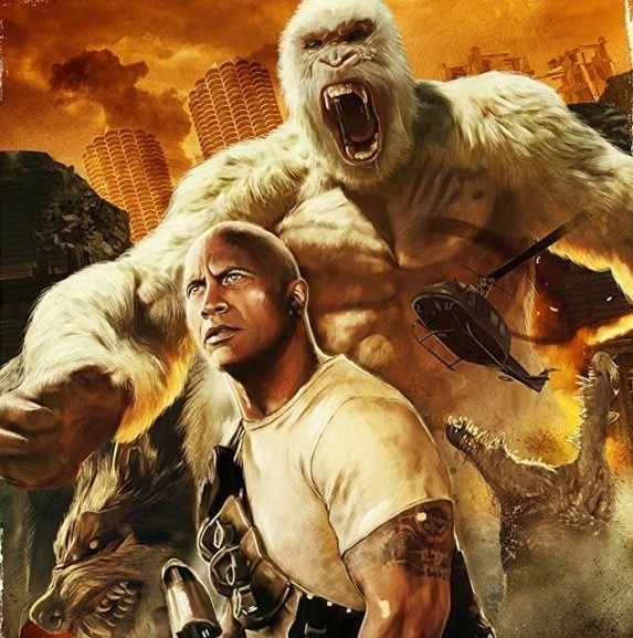 二日連続怪獣映画の週末 ランペイジ 巨獣大乱闘 鑑賞 ネタバレ感想あり 日曜日 晴れ けんちーのアニメ中心生活ブログ改