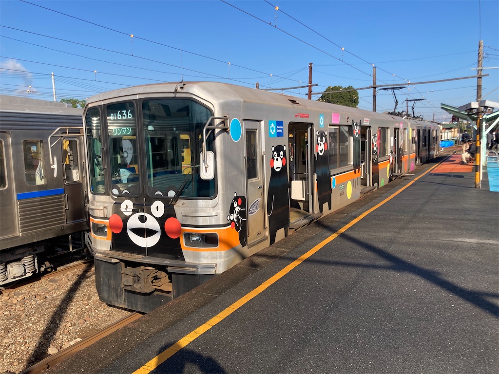 熊本電鉄 乗車記 - 呑み鉄 ひとり旅 🚃