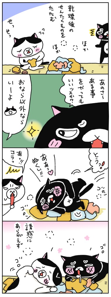 年の差猫夫婦マンガ