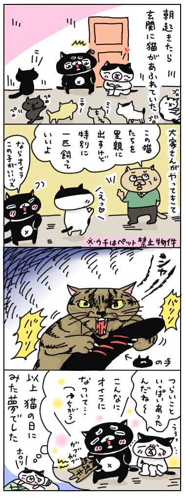 年の差猫夫婦マンガ