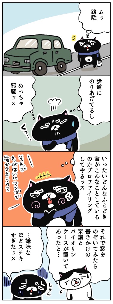 路駐者プロファイリング。 年の差猫夫婦マンガ