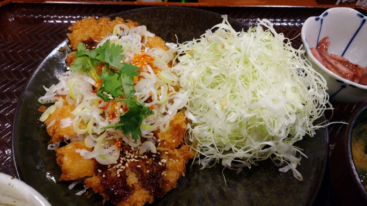 よだれ豚定食 ごはん処 かつ庵 チェーン店で晩ごはん よだれ豚定食 ごはん処 かつ庵 チェーン店で晩ごはん