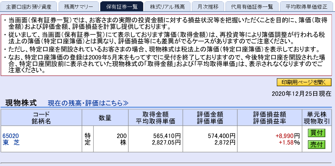 株で稼ぐ Kensinhan の投資ブログ　株式投資評価損益