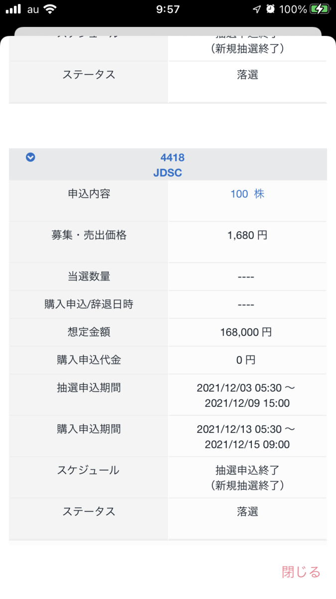 株で稼ぐ Kensinhan の投資ブログ IPO(新規公開株)