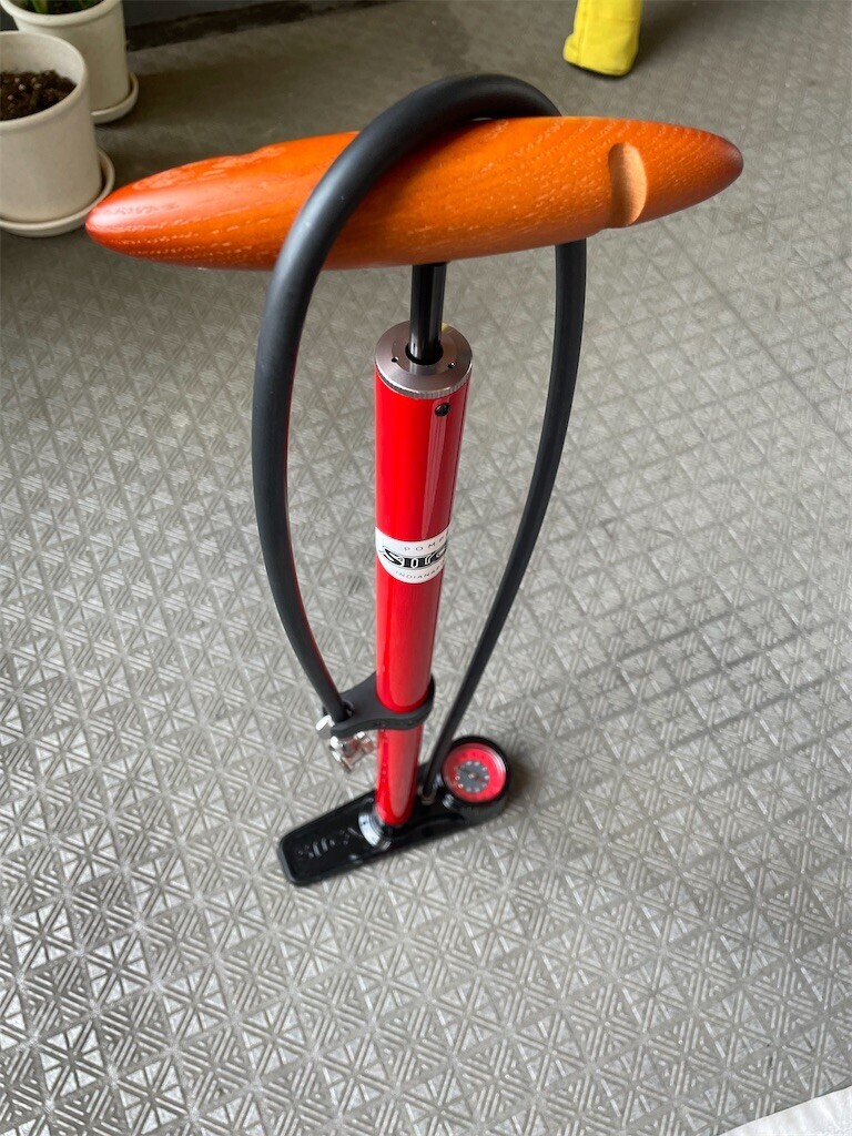 SILCA フロアポンプ PISTAレッド　仏式米式 シリカ ピスタフロアポンプ レッド - Take Action