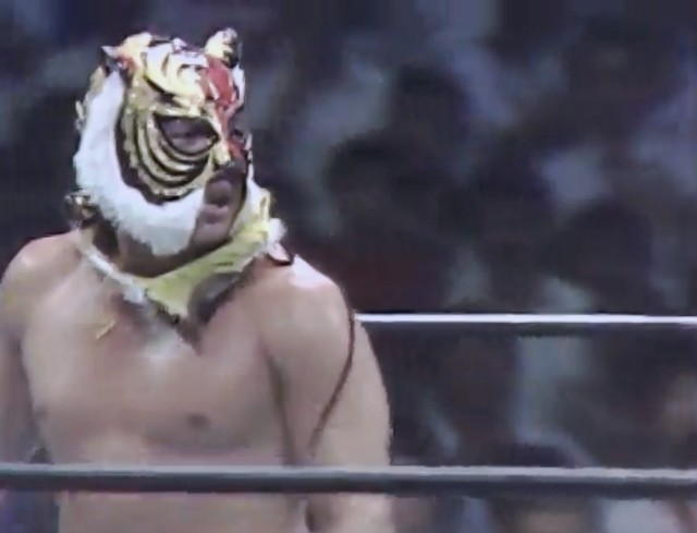 初代タイガーマスク【Ⅲマーク】（1983年7月14日 札幌 たむけ ・小林邦昭