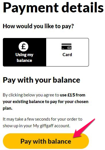 イギリスのプリペイドsim Giffgaffの使い方