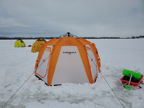 廃盤品おまけ付】コールマン アイスフィッシングシェルターオートⅡ